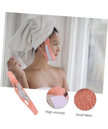 DOITOOL 1pc Thin Face Belt Instant Lift Shaper Band Empty Tubes Bulk Post Chin Strap Anti Wrinkle Band Lamp Shades for Floor Lamps Shaping Belt Woman Graphene Compact 60X10.5X1cm Orange - Buy Online on GoSupps.com