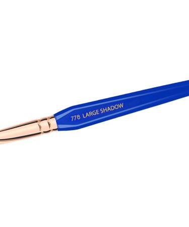 Buy Bdellium Tools Professional Makeup Brush - Golden Triangle 778 Large Shadow | Vegan Synthetic Fibers | Perfect for Eye Shadow Application | Blue Color | 1pc - Buy Online on GoSupps.com