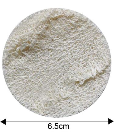 INTVN Natural Loofah Sponge - 20pcs Eco-Friendly Kitchen & Facial Cleaning Scouring Pads - Buy Online on GoSupps.com