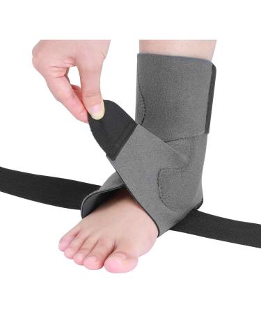 ANGGREK Ankle Guard - Grey Foot Guard with PE Pressure Plate | One Size 2 Packs - Best International Shipping - Buy Online on GoSupps.com