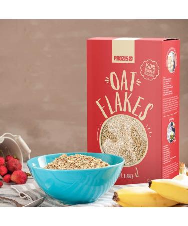 Prozis Oatmeal Flakes - Small Flakes 500g Natural - Healthy and Delicious Satiating Food - Buy Online on GoSupps.com