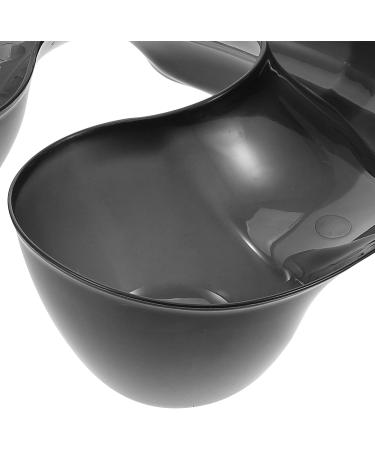 Housoutil Plateau de Nuque pour Coloration Capillaire en Plastique Noir Repose- paules Ergonomique pour Lavage et Permanente Accessoire Professionnel de Coiffure pour Salon et Usage - Buy Online on GoSupps.com