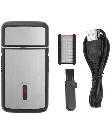 Men's Foil Shaver - USB Rechargeable Electric Shaver for Home Travel & Camping | Hair & Beard Trimmer with Cleaning Brush - Buy Online on GoSupps.com