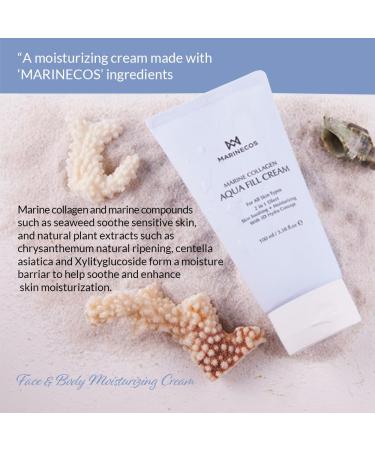 Marine Collagen Aqua Peel Cream 100ml Deep Moisture Exfoliating Cream with Soothing Chamomile and Herbal Complex Gentle Pore Care for Radiant Smooth Skin 3.38 Fl Oz (Pack of 1) - Buy Online on GoSupps.com