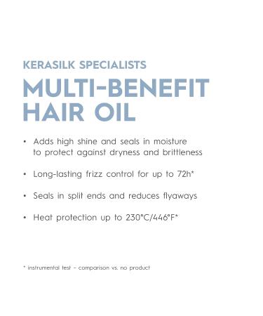 Kerasilk Multi-Benefit Hair Oil 50ml - Luxurious Hair Treatment for Shine and Repair - Buy Online on GoSupps.com