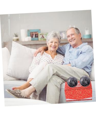 TOVINANNA 6 STK Finger Training Massage Balls - Jade Stress Relief & Rehabilitation Balls for Hand Health - Buy Online on GoSupps.com