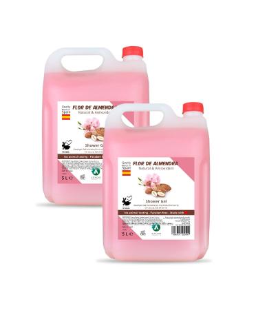 Intercabo Soluciones SL Almond Blossom Shower Gel Set of 2 x 5L Moisturizing and gentle care Natural almond scent Mild cleansing Longlasting freshness Bulk pack for daily use