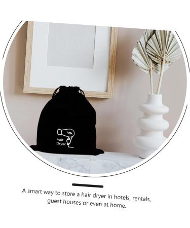 FRCOLOR 5 Pcs Hair Dryer Storage Bag Bag Storage Organizer Hair Dryer Storage Pouch Drawstring Bag Sack - Buy Online on GoSupps.com
