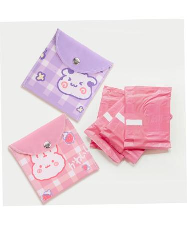 Gleavi Multifunctional Menstrual Bag - Large Capacity Portable PU Storage for Pads & Small Essentials - Buy Online on GoSupps.com