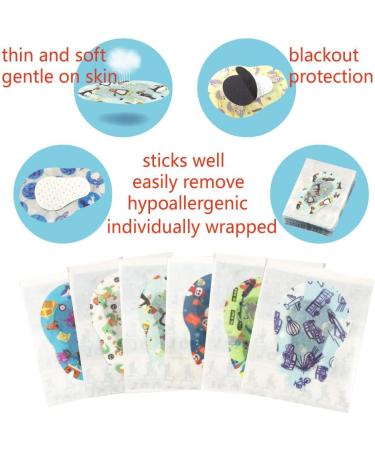 Adhesive Eye Patches for Kids - Fun Designs for Amblyopia & Lazy Eye Treatment - Buy Online on GoSupps.com