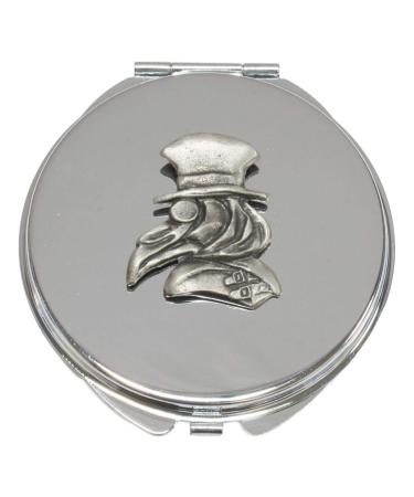 Plague Doctor Compact Mirror Handbag Gift With Free Engraving 411