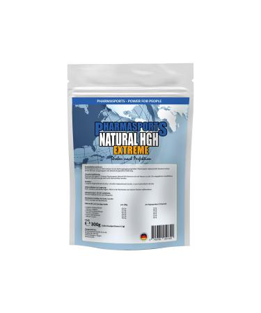 300 000 mg NOx |High -dose arginine and ornithine lysine amino acids |HGH for muscle building mass structure and detoxification |300g stand bag