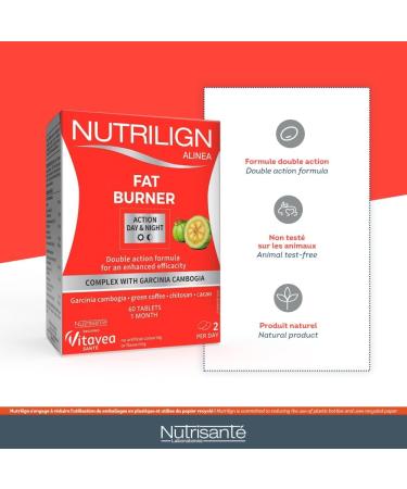 NUTRISANTE Nutrilign- Geen Coffee - Cacao - Garcinia Cambogia - 60 tablets - Buy Online on GoSupps.com