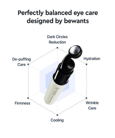 bewants Peptide-X Firming Eye Serum Stick with Rice-Derived PDRN Cooling Treatment for Puffiness Dark Circles & Fine Lines (1 Pack) - Buy Online on GoSupps.com