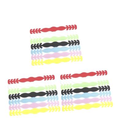 FOMIYES 45 STK buckle to extend the mask rope ear protection for masks Adjustable mask holder ear cable extension hook ear hooks Face mask for children mask accessories Tab 16.5x2cmx3pcs