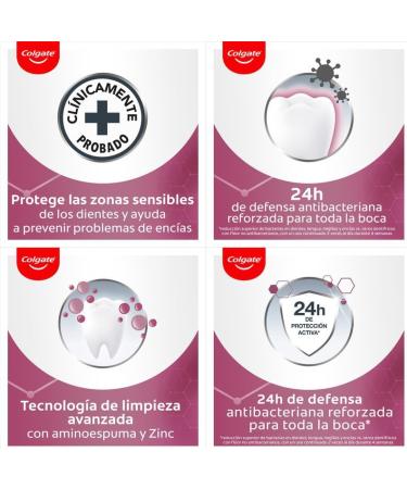  Colgate Colgate Total Active Prevention + Gum Care Toothpaste 4 x 75 ml | 3 times more effective at fighting the main cause* of the most common oral health problems - Buy Online on GoSupps.com