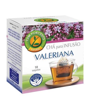 Cem Porcento - Valerian (Valeriana officinalis L.) - 8 x 10 teabags (total: 80 teabags)