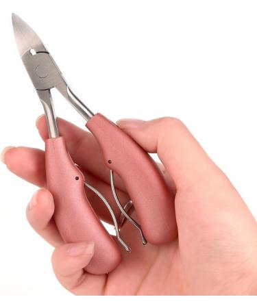 KADS Toenail Clippers Professional Thick & Ingrown Toe Nail Clippers for Men & Seniors Pedicure Clippers Toenail Cutters Super Sharp Curved Blade Grooming Tool - Buy Online on GoSupps.com