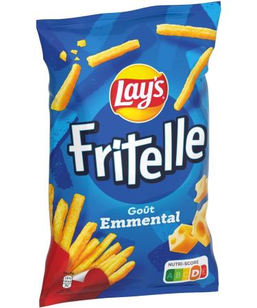 Lay's Emmental Flavor Fritelle 80 g Pack of 15 - Buy Online on GoSupps.com