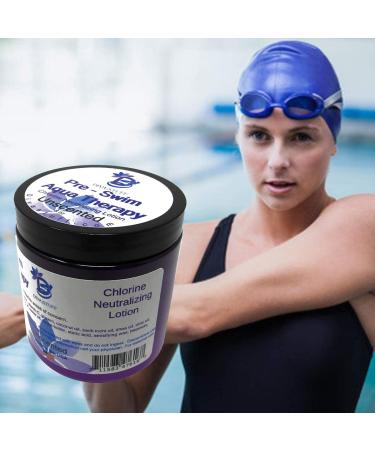 Diva Stuff Pre-Swim Aqua Therapy Chlorine Neutralizing Body Lotion - 3 Pack | Protects Skin from Chlorine and Salt Water | Unscented - Buy Online on GoSupps.com