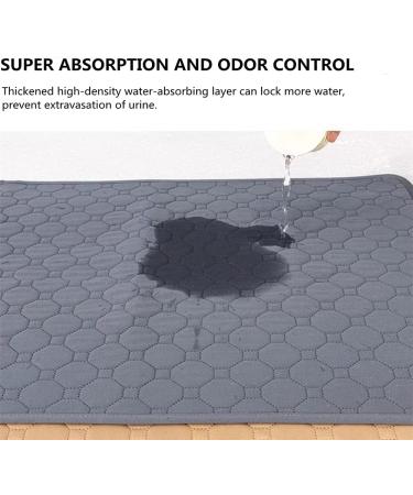 Washable Guinea Pig Cage Liners - 2 Pack, Waterproof & Reusable Pee Pads for Small Animals - Fast Absorbent Bedding for Rabbits, Hamsters, Rats - 24x47 Anti Slip Mat - Buy Online on GoSupps.com