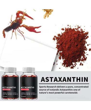 Eye joint internal circulation skin health and natural tanning astaxanthin - Buy Online on GoSupps.com