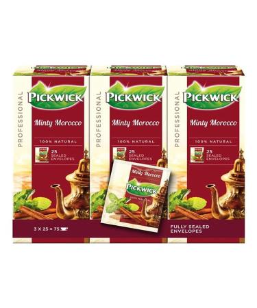 The Pickwick | Professionnel Minty Marocco | The Pickwik | Pickwick Tea | 75 Pack | 150 Gramme Total