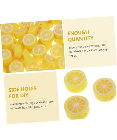 Lurrose 600-Piece Fruit Jewelry Craft Set | Colorful Cut Fruit Beads for Bracelets & Earrings | DIY Mini Nail Art for Kids - Buy Online on GoSupps.com