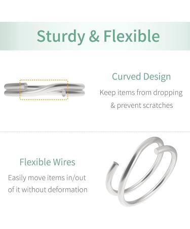 Pawfly 1/2 Inch Mini Split Jump Rings - 100 Pack | Small Metal Connectors for Jewelry Making, Crafts, DIY Arts - 100 PCS - Buy Online on GoSupps.com