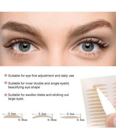 Buy Invisible Double Eyelid Tapes - Waterproof & Long-Lasting 600PC | Eyelid Lifting Without Surgery - Buy Online on GoSupps.com
