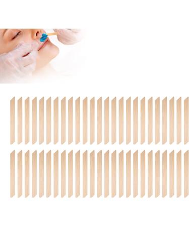 50PCS Wooden Waxing Applicator Sticks - Eyebrow & Face Hair Removal Spatulas - Buy Online on GoSupps.com