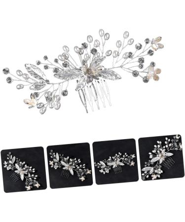 Beatifufu Handmade Crystal Tiara Rhinestone Wedding Hair Comb Prom Hair Accessories Wedding Hair Comb for Bridesmaids Bridal Hair Accessories Bridal Headdress Bridesmaid Hair Accessories - Buy Online on GoSupps.com