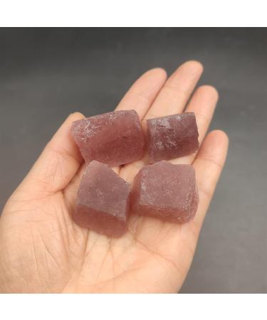 ALKOY Natural Crystal Rough 1pc Natural Red Strawberry Quartz Raw Stone Rough Crystal Gemstone Specimen Home Decoration FZUGEDRLI - Buy Online on GoSupps.com