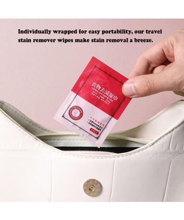 Stain Removal Wet Wipes Portable Emergency Stain Removal Wet Wipes Clothing Stain Removal Wipes Indvidually Wrapped Cleaning Wipes 20PCS/Bag (3Bag) - Buy Online on GoSupps.com