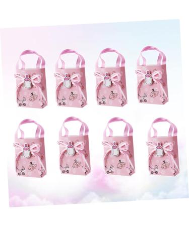 Mobestech Children Tote Bags 36 Pcs Baby Gift Bag Mini Gift Bag Paper Gift Bag Christening Decoration Party Favors Mini Tote Candy Bag Box Kraft Paper Child Carrier Pack - Buy Online on GoSupps.com
