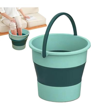 Sand Buckets Portable Folding Bucket with Sturdy Handle Foldable Sand Bucket Folding Silicone Bucket Portable Folding Bucket with Sturdy Handle Camping Bucket Foldable Bucket for Car small) Green - Buy Online on GoSupps.com