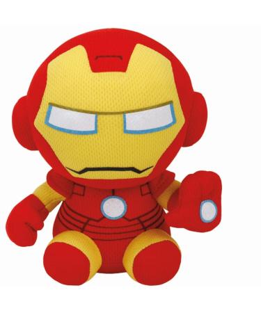 TY Marvel Avengers Iron Man Regular Licensed Squishy Beanie Baby Soft Plush Toys Collectible Cuddly Stuffed Teddy