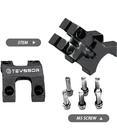 Teyssor 31.8 Stem 35mm - Short Mountain Bike Handlebar Stem for Road MTB BMX Cycling - Variety of Colors Available - Buy Online on GoSupps.com
