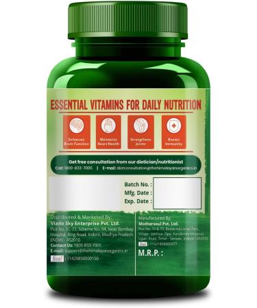 Generic Vegan Omega-3 Capsules with plant based Multivitamin EPA DHA 25+ Ingredients - 60 veg capsules - Buy Online on GoSupps.com