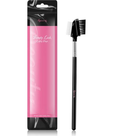 Beauty7 Eyelash Brush Eyebrow Brush Browbrush Spoolie Brush Eyelash Resuable Dual Comb Stainless Steel Teeth Mascara Applicator Makeup Tool for Women (1x Stainless Steel Brush) - Buy Online on GoSupps.com