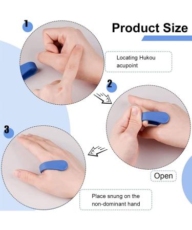 Massage Acupressure Clip Set - 8 Weight Clips for Relaxation & Wellness | Lose Weight with Acupuncture Hand Clips - Buy Online on GoSupps.com
