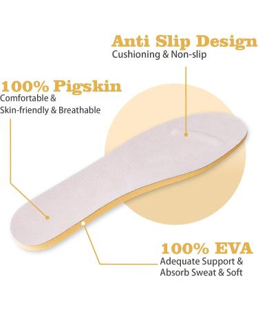 Topdarty Classic Insoles for Hey Dude Women's Wendy Shoes - Comfortable Lightweight Replacement Inserts (US Women 8 - EU 39 - Buy Online on GoSupps.com