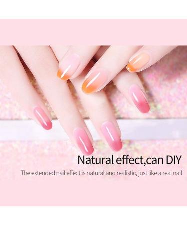 Gsrimgratoe Nail Extension Artifact Nail Glass Fiber Cutting Lengthening Nail Lengthening Fiber Set 2 Pieces - Buy Online on GoSupps.com