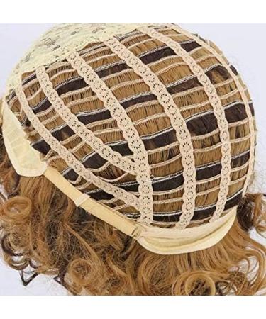 Topcosplay Men's 70s 80s Disco Dude Dirt Bag Wig & Moustache Necklace 3-Piece Set - Short Curly Afro Shaggy Wig Blonde Black Brown - Buy Online on GoSupps.com