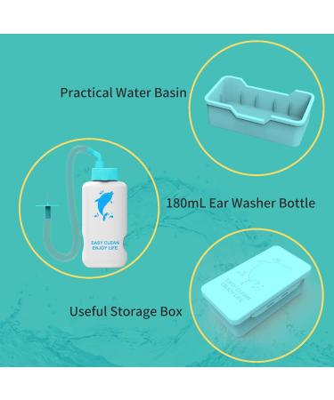 COMETX Ear Washer Bottle with Storage Box Flexible Ear ing Kit with Basin for Adults and Kids Ear Irrigation Kit Ear er Ear Wax Removal Tool Kit - Buy Online on GoSupps.com
