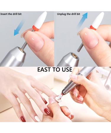 YHTSPORT 11 Pcs Tungsten Carbide/Ceramic Nail Drill Bits - 3/32 Cuticle Drill Bit for Acrylic Gel Removal - Electric Nail Files Accessories - Buy Online on GoSupps.com