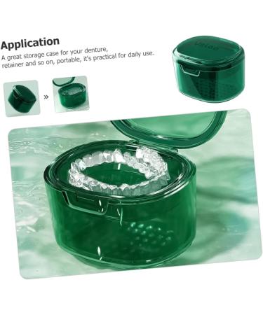 Fomiyes 2-Pack Retainer Storage Box | Small Reusable Tool & Prosthesis Container | Ideal Travel Holder for Braces & Accessories - Buy Online on GoSupps.com