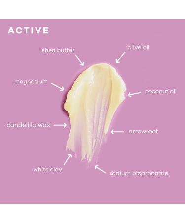 Natural Deodorant Co Active Deodorant Balm 55g - Orange & Bergamot | Aluminium & Plastic Free, Extra Strength - Buy Online on GoSupps.com