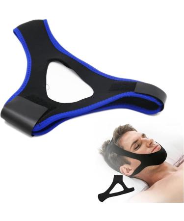 Airflow Jaw Strap Air Flow Jaw Strap Snoring Chin Strap Breathable Unisex Jaw Support Facial Lifting Strap (Black 1PCS) - Buy Online on GoSupps.com