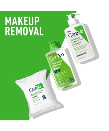 CeraVe Gentle Makeup Remover Cloths - 25 Ultra Soft Pre-Moistened Towelettes - Buy Online on GoSupps.com
